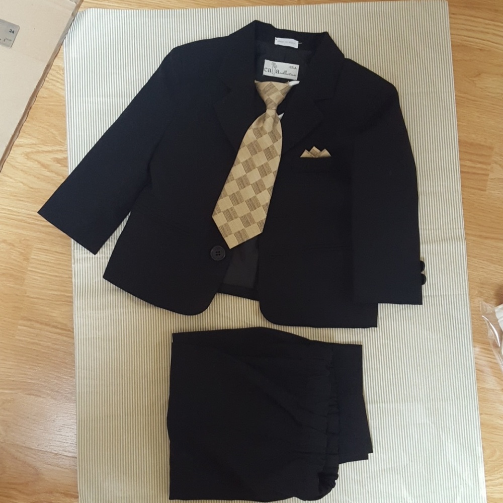 black suit for boy (3piece)